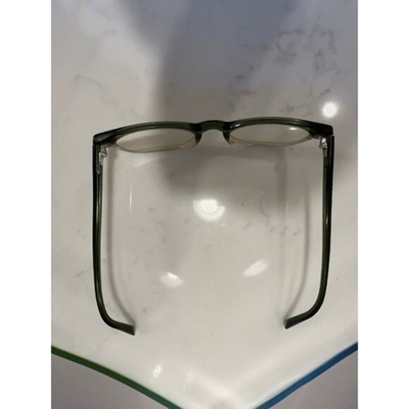 Warby Parker Abner Green Glasses Frames w/ Case and WP Cleaning Cloth. - Picture 11 of 14